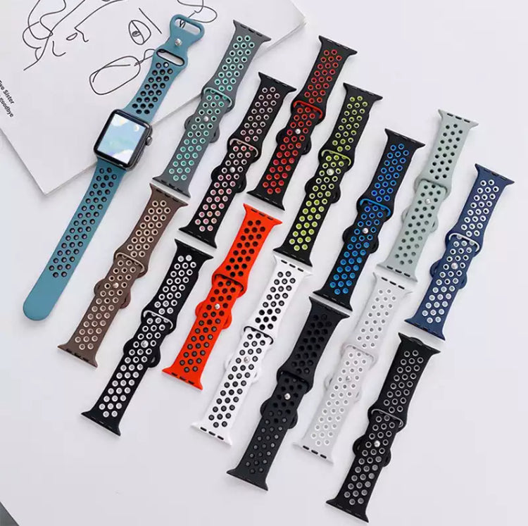 Signature Nike Apple Watch Silicone Sport Bands with Breathable Linings- for Selected Apple Watch 40mm Size - Super Savings Technologies Co.,LTD Signature Nike Apple Watch Silicone Sport Bands with Breathable Linings- for Selected Apple Watch 40mm Size - Super Savings Technologies Co.,LTD